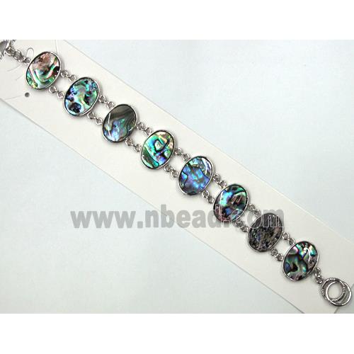 Paua Abalone shell bracelet, mxied