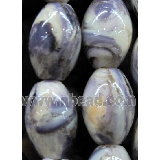 mother of pearl bead, oval