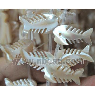 MOP Shell Fish Beads