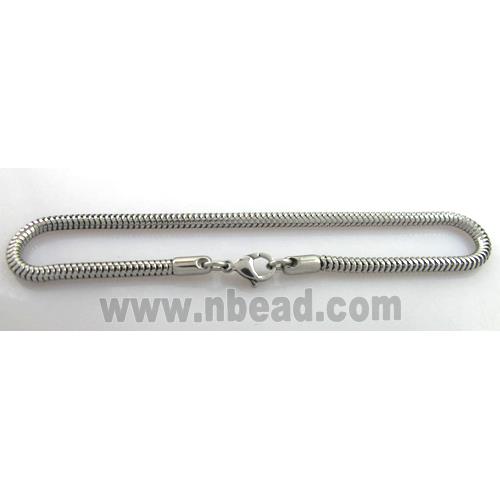 stainless steel chain bracelet