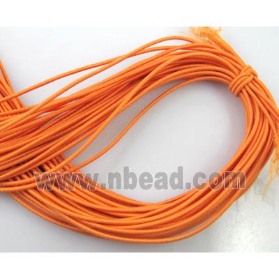 elastic fabric wire, binding thread, orange