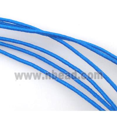 elastic fabric wire, binding thread, blue