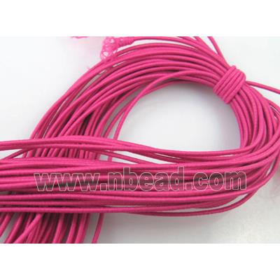 elastic fabric wire, binding thread, hot-pink