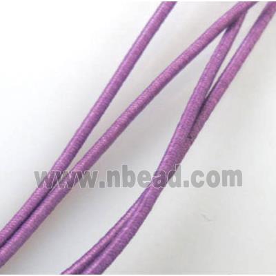 elastic fabric wire, binding thread, purple