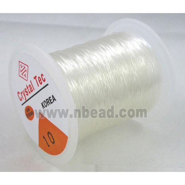 Crystal Wire, stretchy, korea, round, clear