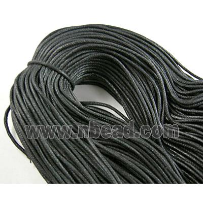 Black Jewelry Binding Waxed Wire