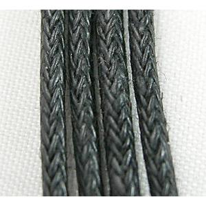 Black Jewelry Binding Waxed Wire