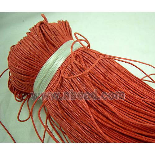 Red Jewelry Binding Waxed Wire