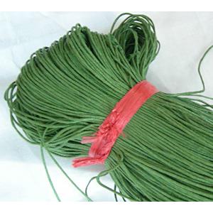 Green Jewelry Binding Waxed Wire