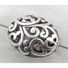 Tibetan Silver Charms hollow beads