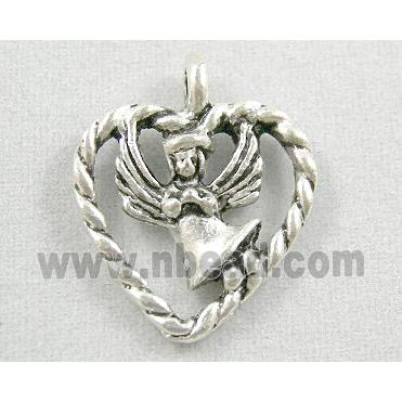 Tibetan Silver  Angel Charms