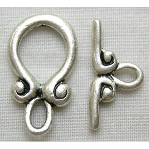 Tibetan Silver Toggle Clasps