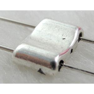 Tibetan Silver spacer bead, lead free and nickel free