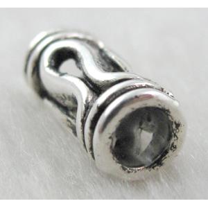 Tibetan Silver spacer beads, lead free and nickel free