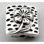 Tibetan Silver spacer bead, lead free and nickel free