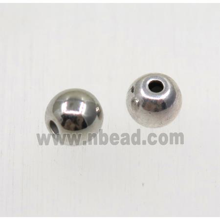 round tibetan silver Zinc spacer beads, anatique silver