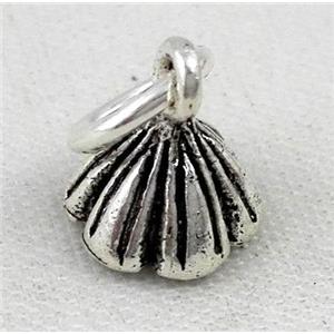 Thailand Sterling Silver pendant, antique silve, approx 7mm dia