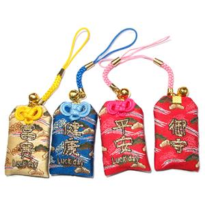 handmade Embroidery silk jewelry, Luck bags, 30x48mm, 11cm length