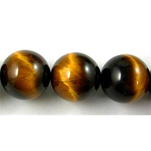 Tiger eye stone beads, A Grade, Round, 16mm dia, 25pcs per st