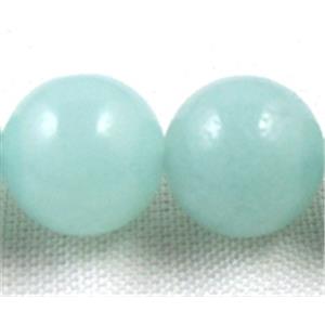 round Amazonite Stone Bead, grade A, 16mm dia, 25pcs per st