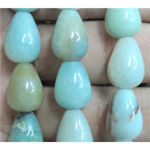 Amazonite Bead, teardrop, approx 10x14mm