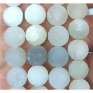 New Mountain Jade Beads, matte, round, approx 10mm dia