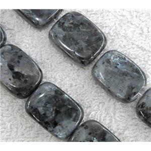 Labradorite bead, rectangle, approx 15x20mm