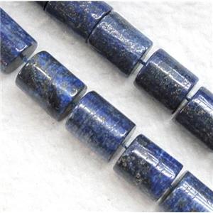 Lapis Lazuli bead, tube, approx 10x12mm