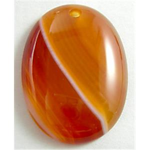 red Carnelian agate Pendants, 22x30mm