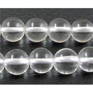 Natural Clear Quartz Beads, AA Grade, Round, 12mm dia, 31pcs per st