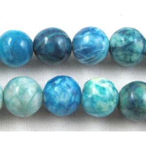 Round Gemstone, dye, 16mm dia, approx 25pcs per st