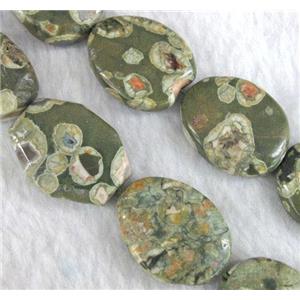 Rhyolite Jasper beads, freeform, approx 10x14mm