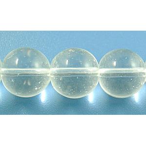 round clear Glass Bead, 6mm dia, 52pcs per st