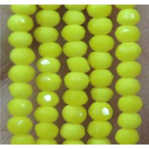 chinese crystal glass bead, faceted rondelle, approx 2mm, 200pcs per st