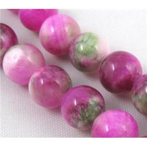 Persia jade bead, round, stabile, 8mm dia, approx 49pcs per st