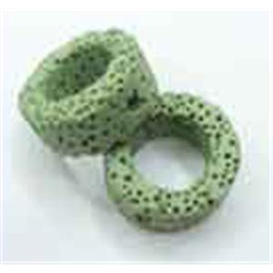 Lava bead, rondelle, 20x8mm, 20pcs per st