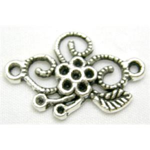 Tibetan Silver Flower Non-Nickel, 23mm wide