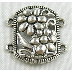 Tibetan Silver Non-Nickel charm, 20x20mm