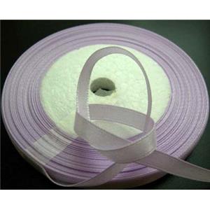 lavender Satin Ribbon, 7mm wide, 22m per roll