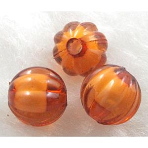 Round Acrylic Bead,Transparent, 10mm dia, approx 2000pcs