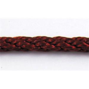 Twist Cotton Rattail Jewelry bindings wire, 2mm dia, approx 30yards per roll