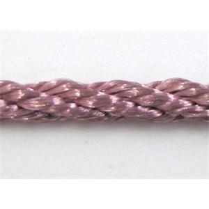 Twist Cotton Rattail Jewelry bindings wire, 2mm dia, approx 30yards per roll