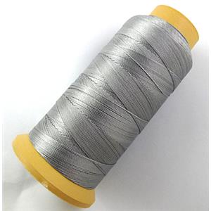 Grey Nylon cord, approx 0.7mm, 250meter per roll