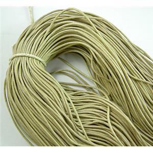 Jewelry Binding Waxed Wire, 2mm dia, approx 400meters