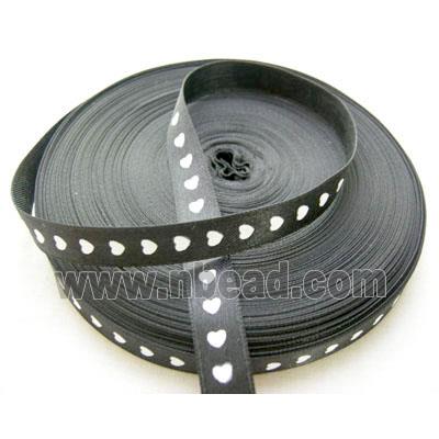 Black Satin Ribbon