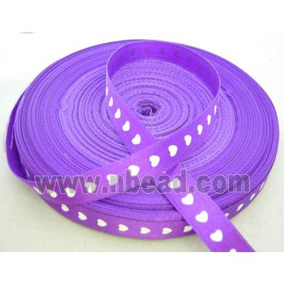 Deep Purple Satin Ribbon