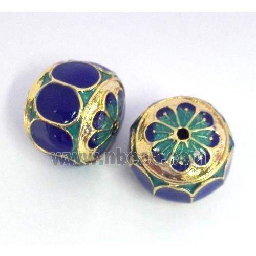 enameling copper spacer bead, colorfast