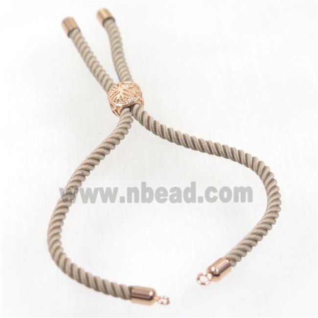 nylon cord bracelet chain