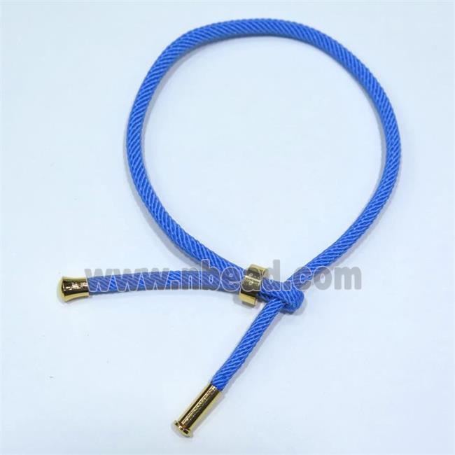 skyblue nylon bracelet, resized