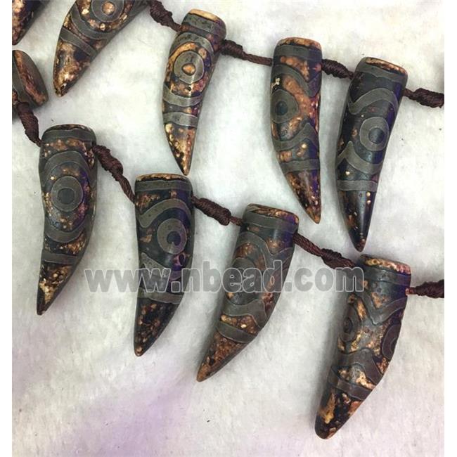 tibetan agate horn beads